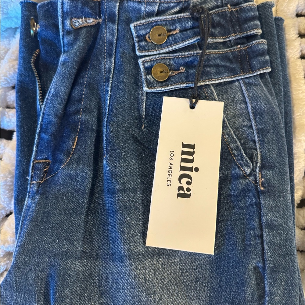 New with tags mica high rise flare jeans